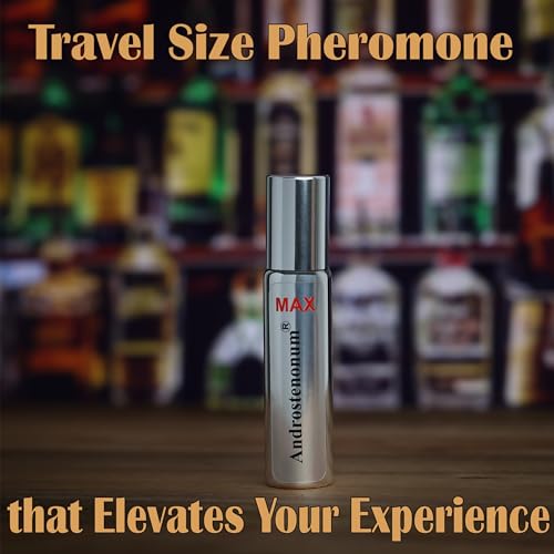 ANDROSTENONUM MAX Pherolec Global Male Pheromone Perfume Oil for Him Real Long-Lasting Original Best Men's Pheromones Cologne Essential Strong Spray Fragrance Essence Extra Strength Man 0.27 fl. oz