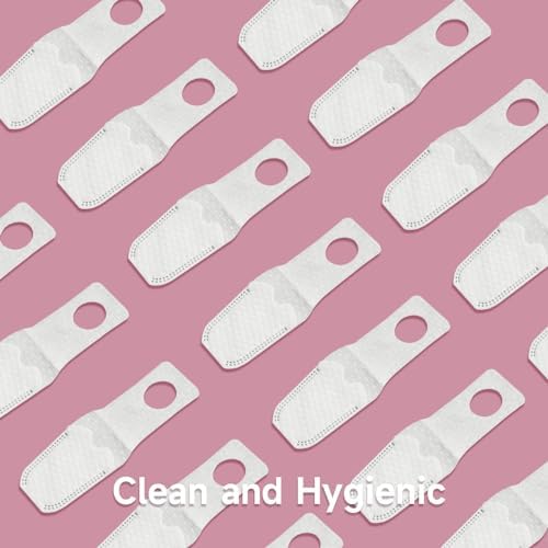 120 PCS Baby Tongue Cleaner for Newborn, Oral Finger Dry Wipes for Infant, Disposable Toddler Mouth Toothbrush for 0-24 Months