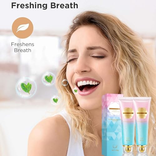 2Pcs Radiant Bright White Toothpaste, Niacinamide Whitening Toothpaste- for Healthier, Body Whiter Teeth, Whitening ToothpasteBright, Get rid of fire 2pcs
