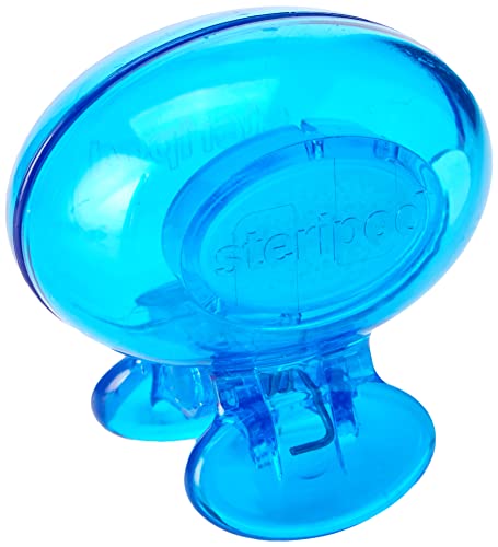 Steripod Clip-On Toothbrush Protector Exclusive Multi Color, 2 Count (Pack of 4)