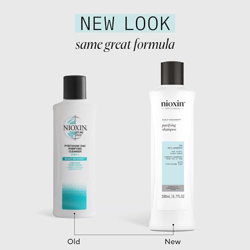 Nioxin Scalp Recovery Purifying Shampoo | For Itchy, Flaky Scalp | Anti-Dandruff | Formulated with Pyrithione Zinc