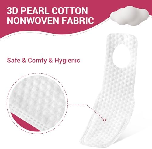 120 PCS Baby Tongue Cleaner for Newborn, Oral Finger Dry Wipes for Infant, Disposable Toddler Mouth Toothbrush for 0-24 Months