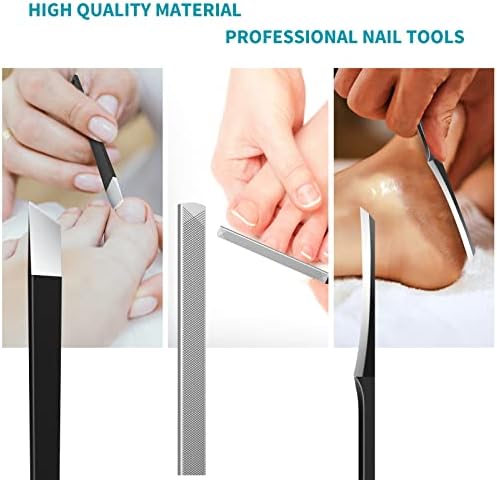 SZQHT Podiatrist Toenail Clippers Set, Professional Toe Nail Clippers for Thick & Ingrown Nails Cutter for Men,Women,Seniors,Heavy-Duty Manicure Set Pedicure Kit for Elder