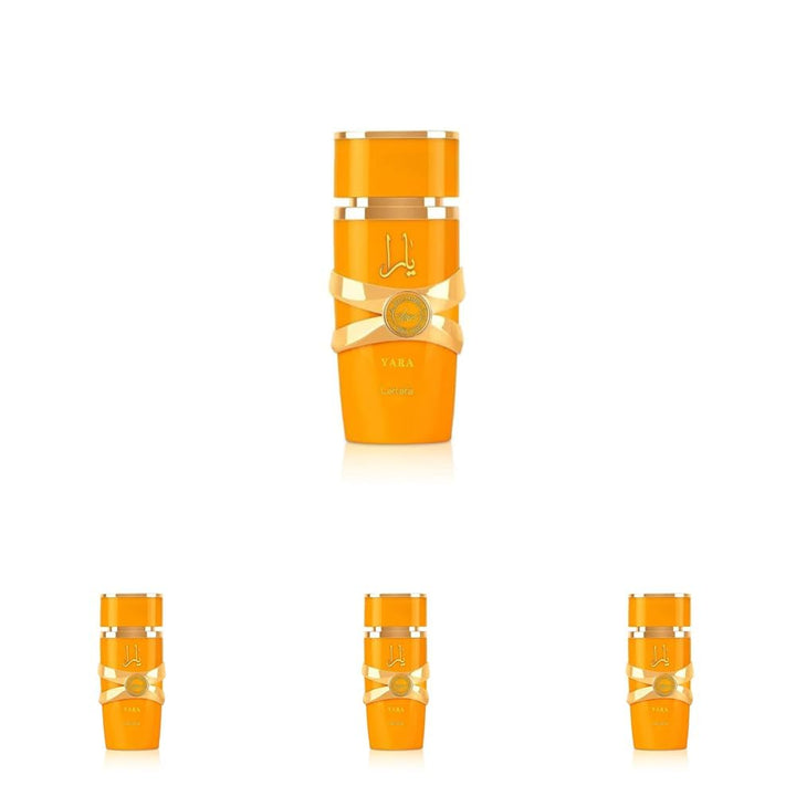 Lattafa Yara 5th Anniversary Eau de Parfum Gift Set | Floral & Fruity | 2 x 3.4 Oz