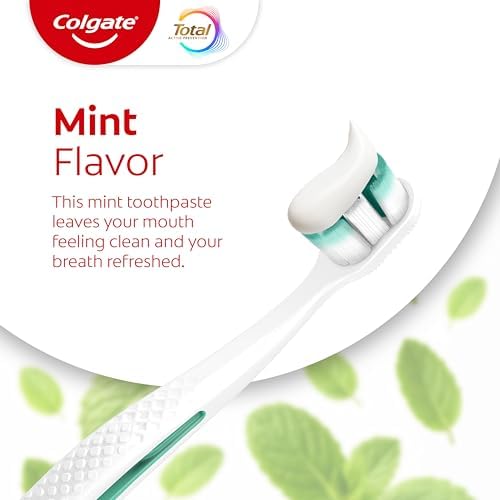 Colgate Total Plaque Pro Release Whitening Toothpaste Pack, Whitening Fluoride Toothpaste, Fights Plaque, Bad Breath, Tartar Buildup, and Helps Protect Teeth from Sensitivity, 2 Pack, 3.0 oz