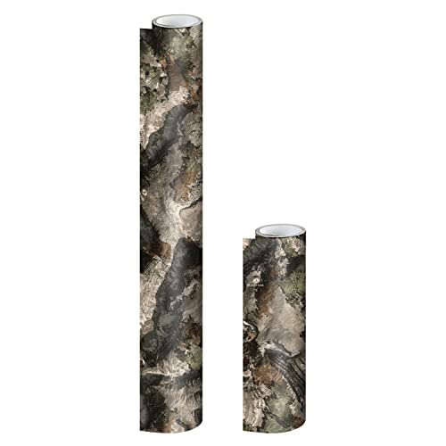 Mossy Oak Matte Camo Roll Hunting Patterns, Self-Adhesive Vinyl Wrap, DIY (24"x12", Elements Terra Gila)