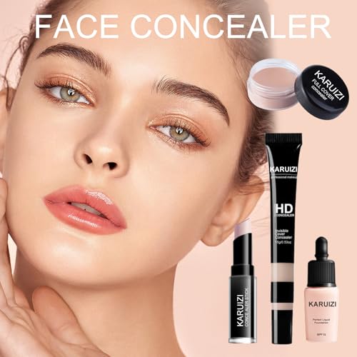 All in One Makeup Kit,Makeup Kit for Women, Teens and Girls, All-in-One Set with Eyeshadow Palettes, Lipsticks, Brushes, Storage Bag,Makeup gift set girls makeup sets ages 8-12 (Red rose)