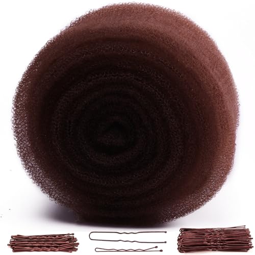 Hair Sponge for Updo,Hair Filler, Hair Donuts for Updos,Volume Hair Bumps Tool, Hair Padding,Dark Brown
