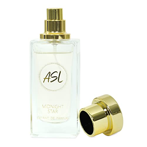ASL Midnight Star Eau de Parfum Perfume for Men & Women – 50ml Unisex Perfume Spray with Long Lasting Sweet, Sensual Fragrance – Women & Men’s Fragrances