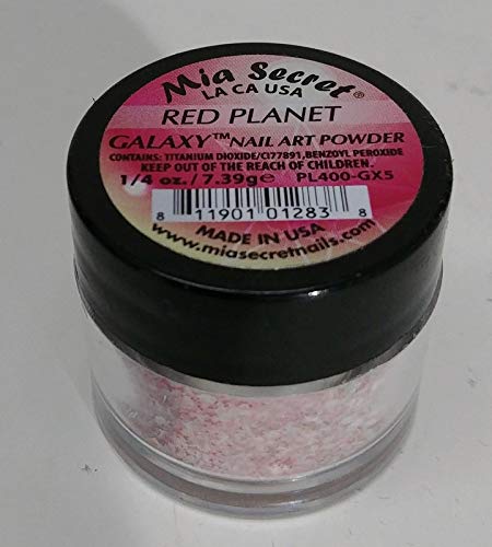Mia Secret Professional Galaxy Collection Acrylic Powder 1/4 oz (Pick Your Color) (RED PLANET)