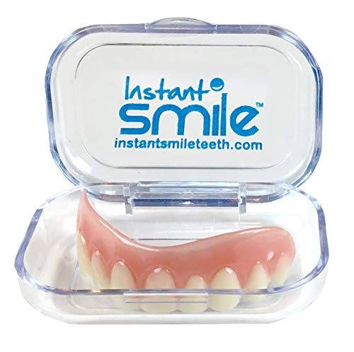 2 Pack - Instant Smile Natural Shade Comfort Fit Flex Veneers - Fix Your Smile from The Comfort of Your own Home in just Minutes! Hand Crafted
