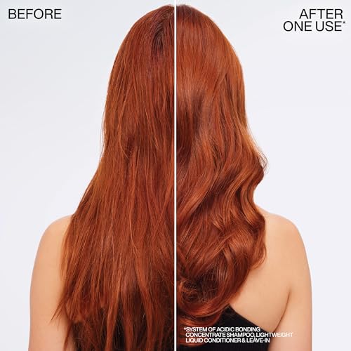 Redken Bonding Lightweight Liquid Conditioner for Damaged Hair Repair | Volumize & Condition | Acidic Bonding Concentrate | Sulfate-Free Spray Conditioner | For Fine or Thin Hair