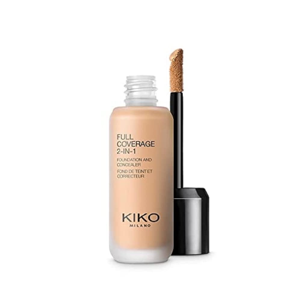 Kiko Milano Full Coverage 2-In-1 Foundation & Concealer 05 - Wr 50 | 2 In 1 Foundation And Concealer, Superior Coverage