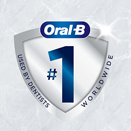 Oral-B Cross Action Electric Toothbrush Replacement Brush Heads, Black, 3 Count (Pack of 1)