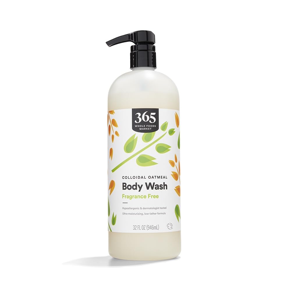 365 By Whole Foods Market, Body Wash, Colloidal Oatmeal, Fragrance Free, 32 Fl Oz