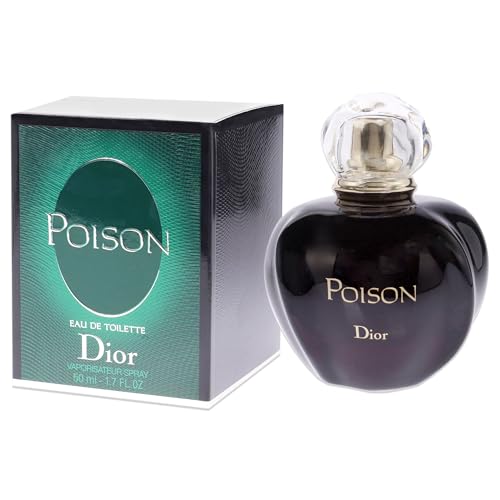 Poison By Christian Dior For Women. Eau De Toilette Spray Black 1.7 Fl Oz