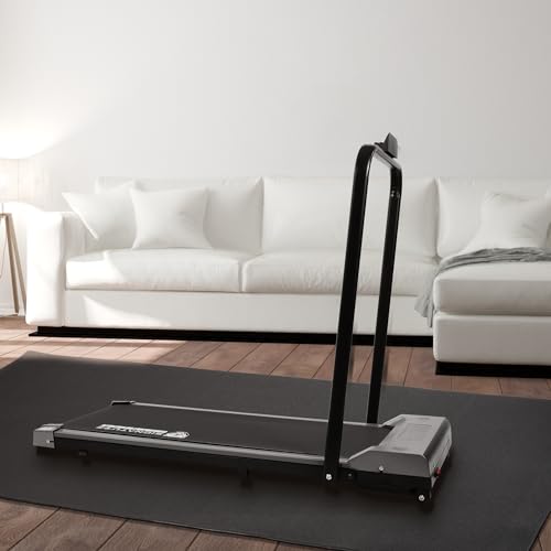 Fitvids High Density Home Gym Treadmill Exercise Bike Equipment Mat, 1/4" Thick, 60" x 84" (5 x 7FT)