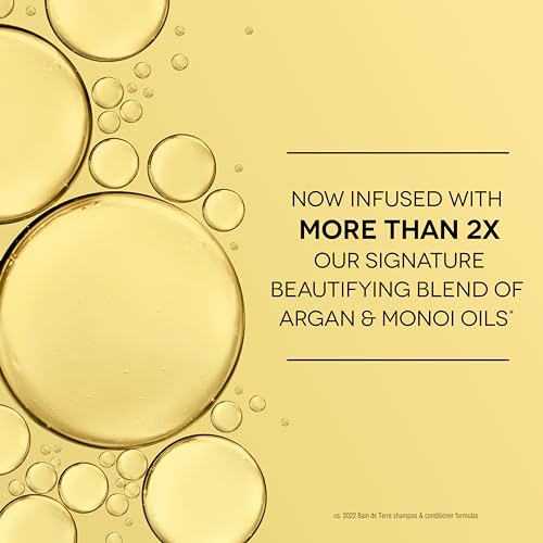 Bain de Terre Infinite Hold Firm Finishing Spray, Lasting Control & Shine, Heat & Humidity Protection with Argan & Monoi Oils, Paraben-Free, Color-Safe, Vegan, 9.1 Fl Oz