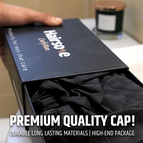 Black Shower Cap for Men