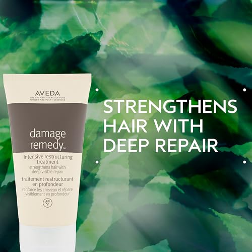 Aveda Damage Remedy Intensive Restructuring Treatment | Deep Repair Treatment for Damaged Hair | Strengthens Damaged Hair | Protein Repair, 5 Fl Oz