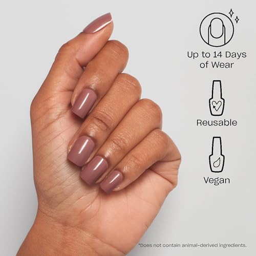 OPI On Point Press On Nails | Short Round Classic & Accent Nail Art Press On Nails | 24 Count With Nail Glue | Instant Press-On Mani | Long Lasting, Reusable, Non-damaging