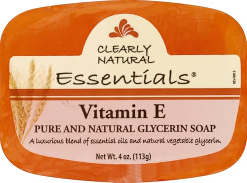 Clearly Natural Glycerine Bar Soap Vitamin E - 4 oz
