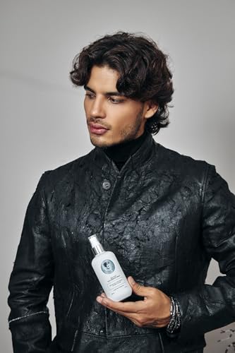 Avenue Man Sea Salt Spray for Men - Texturizing & Thickening Sea Salt Hair Spray for Men with Kelp and Brown Seaweed Extract - Paraben, Sulfate-Free - Add Volume and Texture Beach Hairspray 6.76 Oz