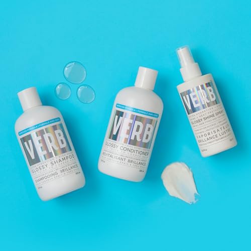 VERB Glossy Conditioner – Conditions, Detangles + Adds High Shine for Thick to Coarse Hair – Vegan, No Parabens or Harmful Sulfates