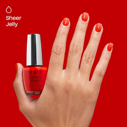 OPI Infinite Shine Gel-Like Lacquer | Opaque Crème, Glitter, and Sheer Jelly Long Lasting Wear Vegan Nail Polish Shades | Make 'Em Jelly! Collection | Summer 2025