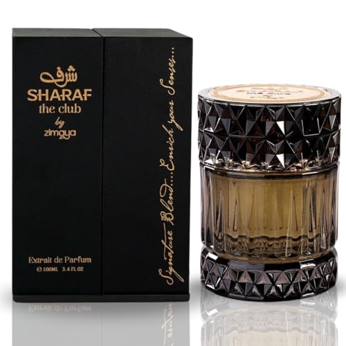 Sharaf Blend & Sharaf The Club - Extrait De Parfum Spray 100ML (3.4OZ), Long Lasting, Signature Blend - Enrich Your Senses.
