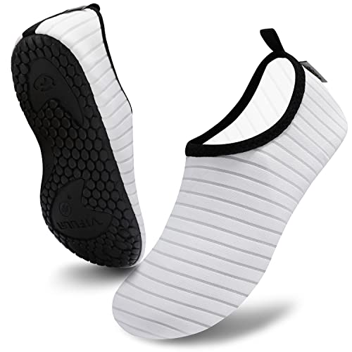 VIFUUR Water Sports Unisex Shoes White - 5.5-6.5 W US/ 4.5-5.5 M US (36-37)