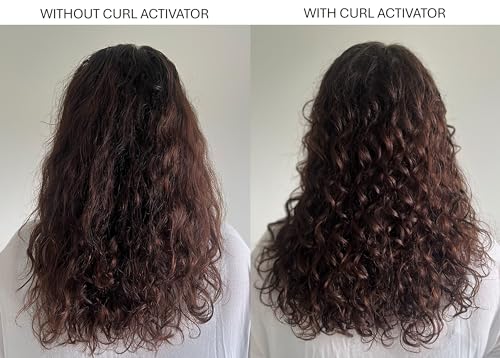 Alcôve - Curl Activator for Curly Hair - Argan Oil, Pomegranate Seed & Mango Extract - Defining Cream for Wavy Hair - Anti Frizz - Moisturizing - Effective in High Humidity - 250ml