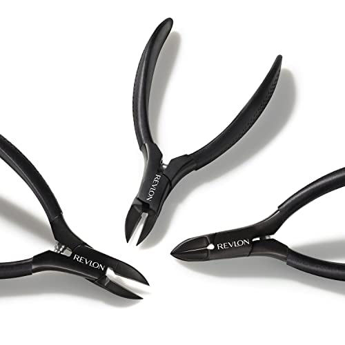 Revlon Comfort and Control Nail Nipper, Easy to Use Trimmer for Manicures, 1 Count