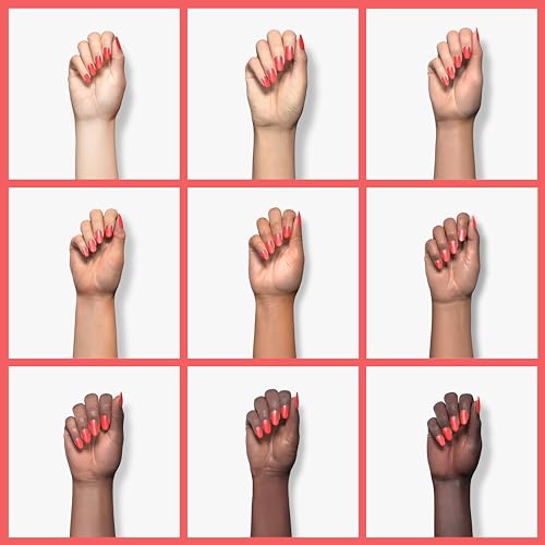 essie Gel Couture Longwear Nail Polish, Summer 2020 Sunset Soiree Collection, Blazing Orange-red Nail Color With A Cream Finish, sunset soiree, 0.46 fl oz (packaging may vary)