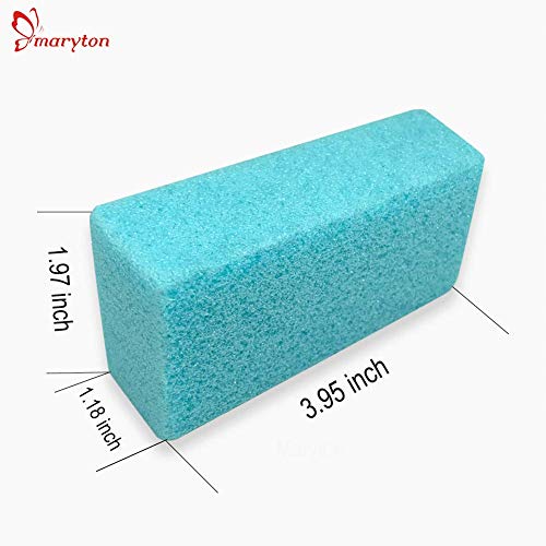 Maryton Pumice Sponge for Feet, Ultimate Pedicure Stone Callus Remover & Foot Scrubber Bulk Pack of 8(Assorted Colors)