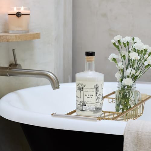 Archipelago Botanicals Luxury Milk Bubble Bath, Daily Body Wash, Moisturizing and Hydrating Gentle Bubble Bath, Helps Refresh, Restore and Soothe All Skin Types, 25.0 fl oz