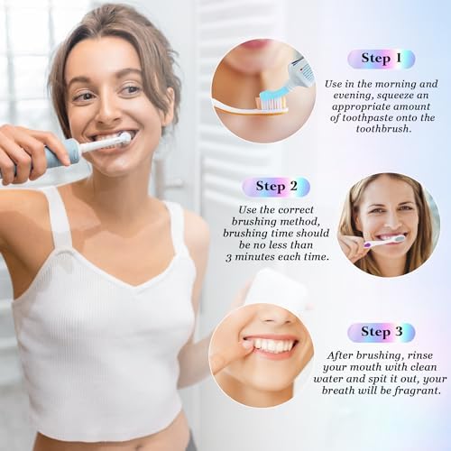 2Pcs Niacinamide Whitening Toothpaste, Nicotinamide Dazzle White Toothpaste, Fresh Breath Niacinamide Whitening Toothpaste,Remove Tooth Stains