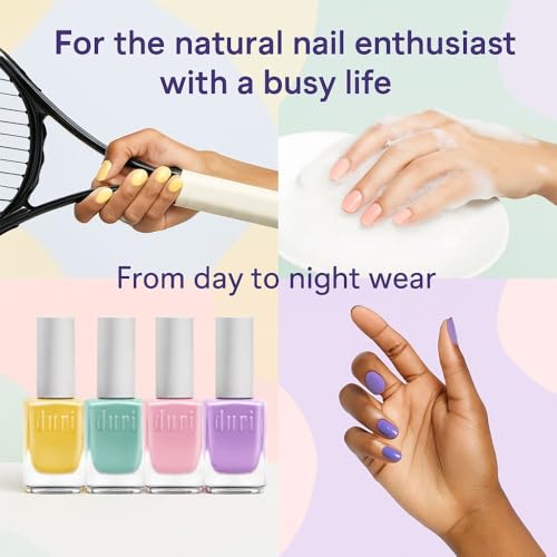 duri Nail Polish, 112S Pie In The Sky, Pastel Mint Green, Semi Matte, Full Coverage, Quck Drying, 0.45 Fl Oz