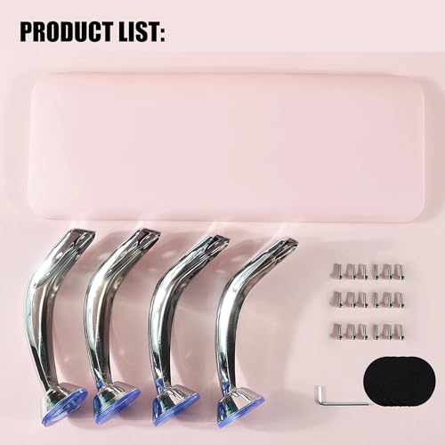 Arm Rest for Nails Tech, Big Manicure Hand Rest Nail Arm Rest Cushion Microfiber Leather Nail Cushion Technician Table Nail Art Accessories for Nails Toenails White