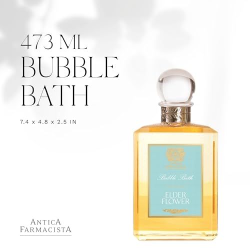 Antica Farmacista Elderflower Bubble Bath, 16 Fl Oz