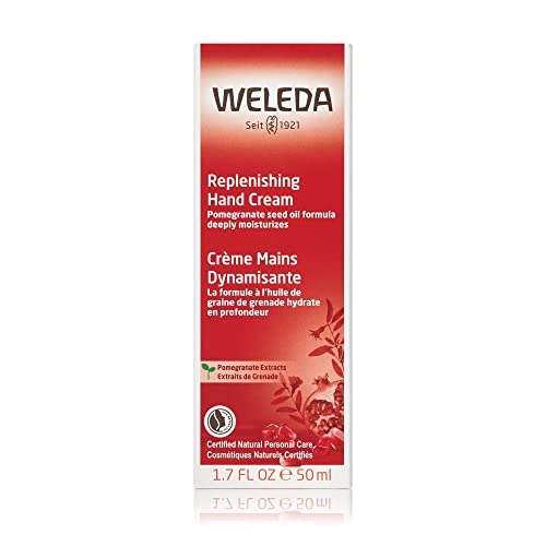 Weleda Regenerating Pomegranate Hand Cream, 1.7 Ounce