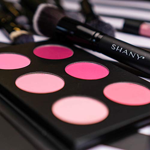 SHANY Shimmer & Matte Cool-Toned Blush Palette - Layer 5 - Refill for the 6 Layer Mini Masterpiece Collection Makeup Set