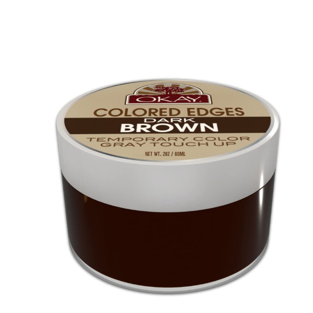 OKAY COLORED EDGES DARK BROWN 2oz / 59ml