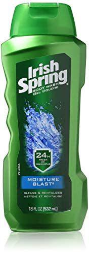 Irish Spring Body Wash, Moisture Blast 18 oz (Pack of 1)