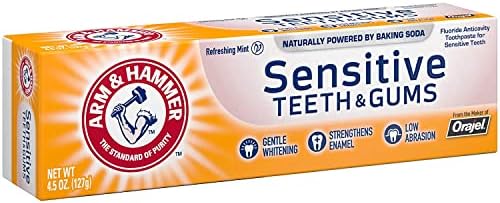 ARM & HAMMER Sensitive Teeth & Gums Toothpaste 4.5 oz (Pack of 4)