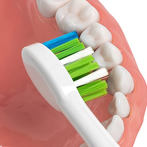 Waterpik Sensonic Replacement Contour Brush Heads, 3 Toothbrush Heads, White STWB-3WW-B