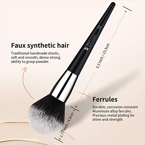 DUcare Makeup Brushes Set Professional 32Pcs Make up Brushes Premium Synthetic Kabuki Foundation Blending Face Powder Blush Concealers Eye Shadows