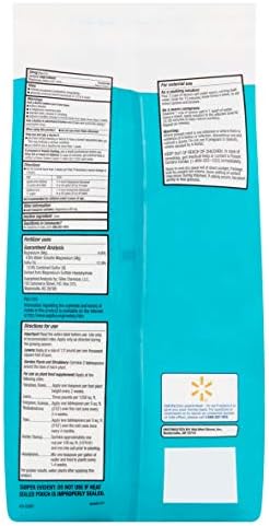 MUHU Equate Multi-Purpose Epsom Salt, Magnesium Sulfate, 128oz (8lb), Scent Free