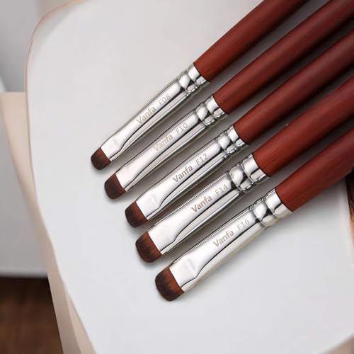 French Brush for Nails, Clean up brush for Gel Nail Polish F16