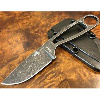 ESEE Izula Fixed Blade Knife w/Molded Polymer Sheath and Clip Plate